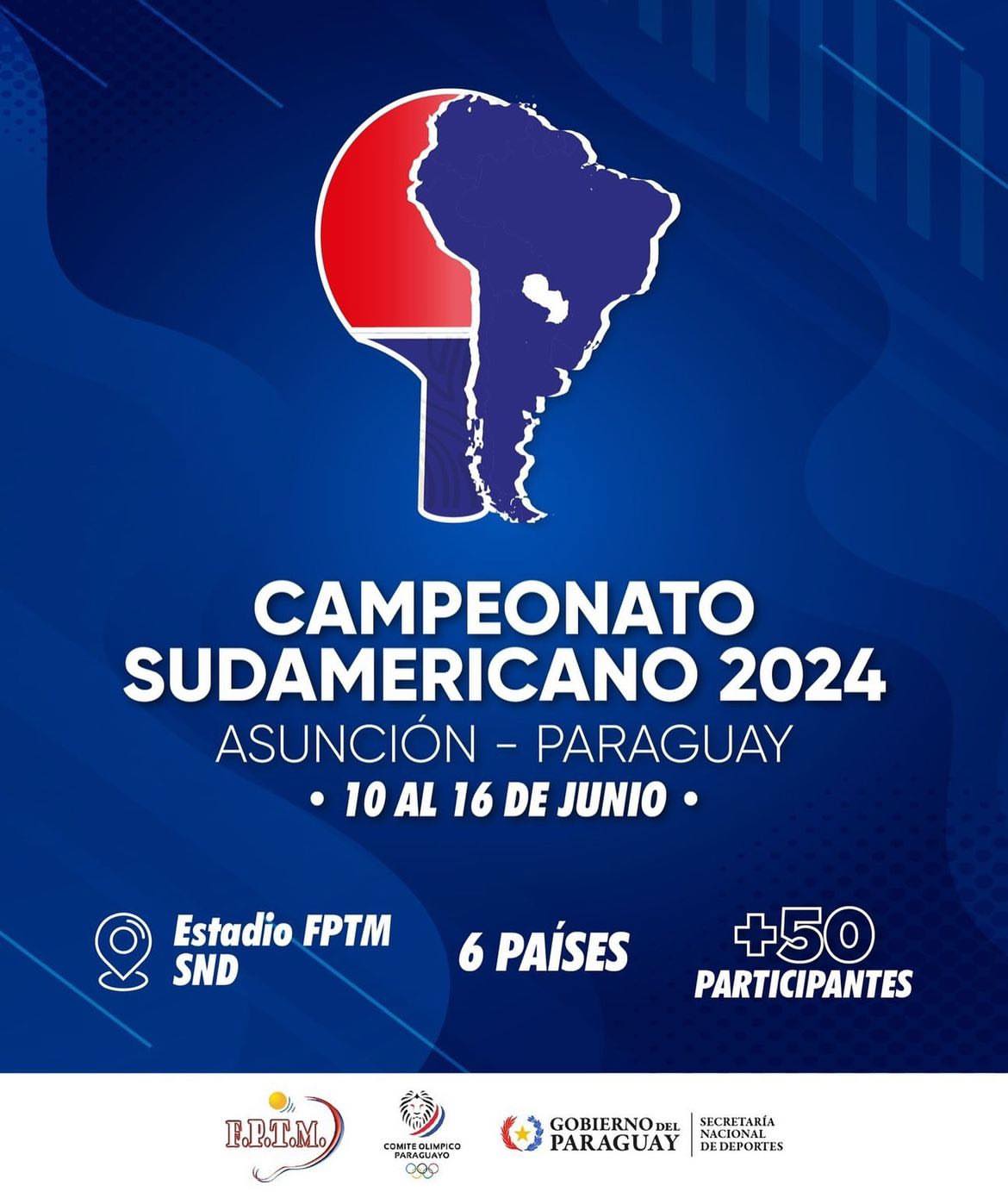 2024 South American Championships, Asunción, Paraguay